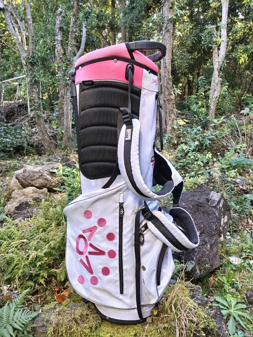 Scotty Cameron キャディバッグ ホワイト/ピンク