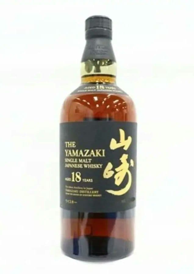 (61)SUNTORY山崎 18年 シングルモルト ウイスキー700ml 43％