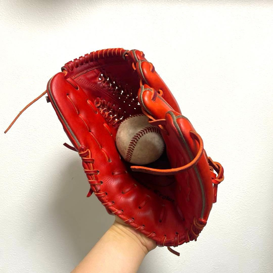 ロマネクロウ オーダー 型抜群 即戦力 硬式 投手用グローブ