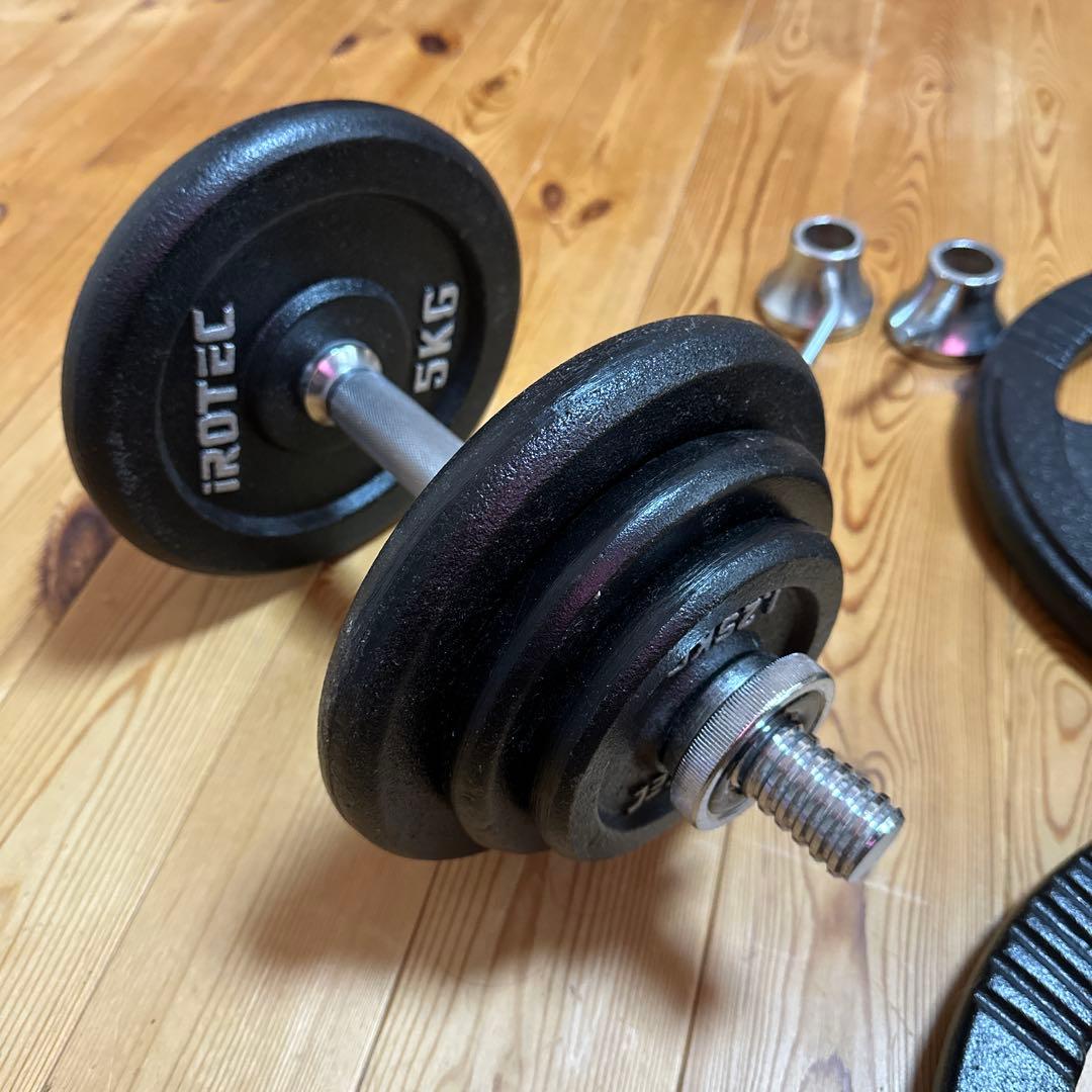 ぷらはんまー　iROTEC アイロテック　ベンチダンベルセット