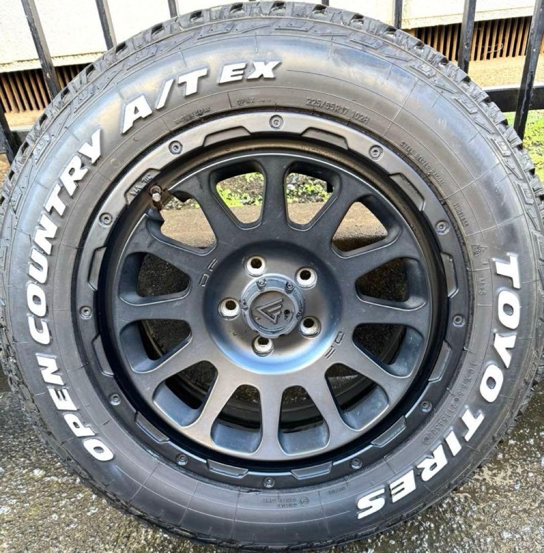 （送料込）デルタフォースオーバル　オープンカントリー A/TEx 17インチ4本