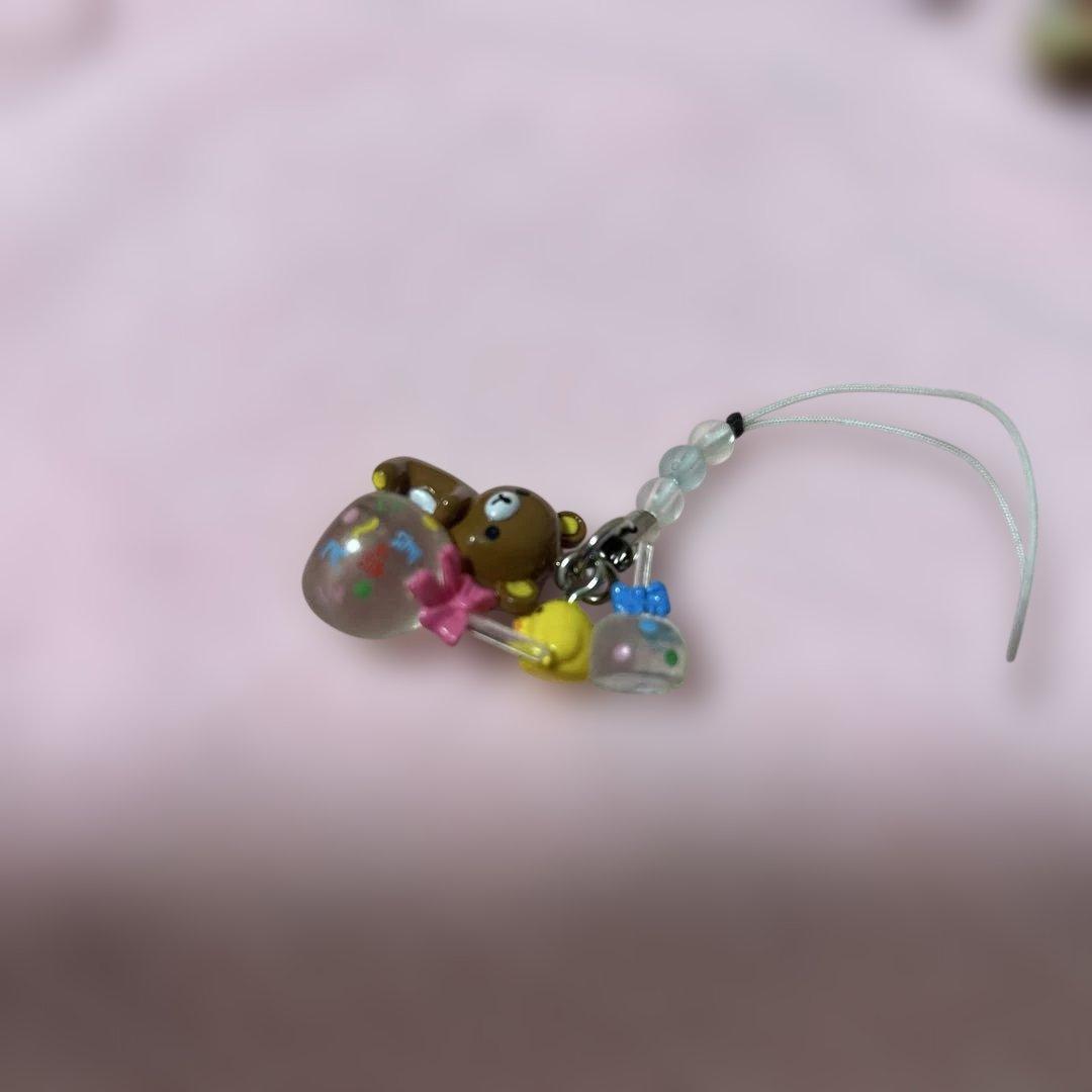 ご当地　リラックマ　長崎限定　びーどろ　ストラップ　サンエックス