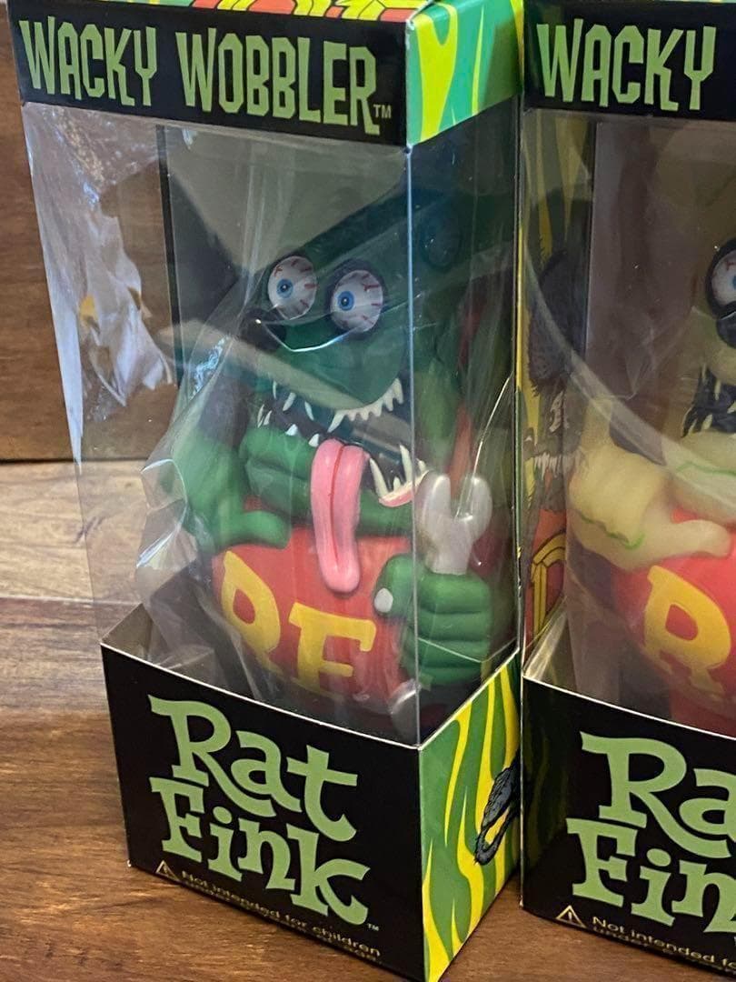 新品 FUNKO ラットフィンク ボビングヘッド フィギュア 4体セット