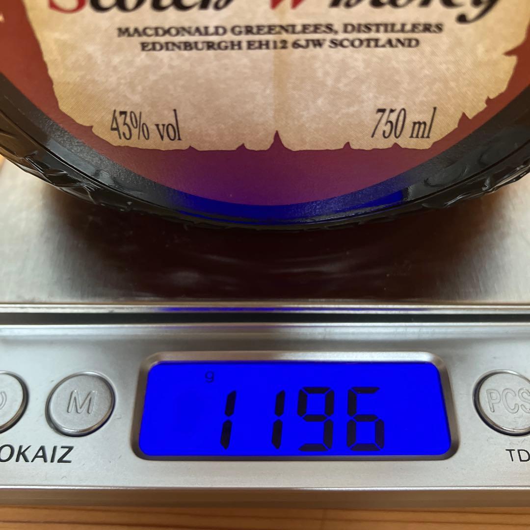 グランドオールドパー 12年 1L×１＋750ml×２＝３本セット