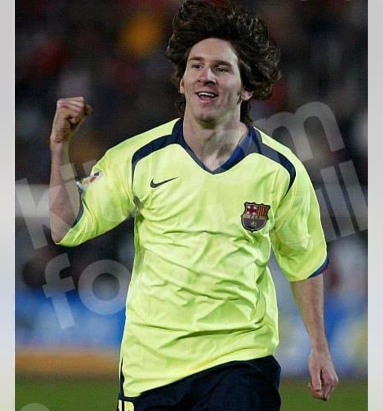 05-06 バルセロナ　メッシ　NIKEオフィシャル　当時物ユニフォーム