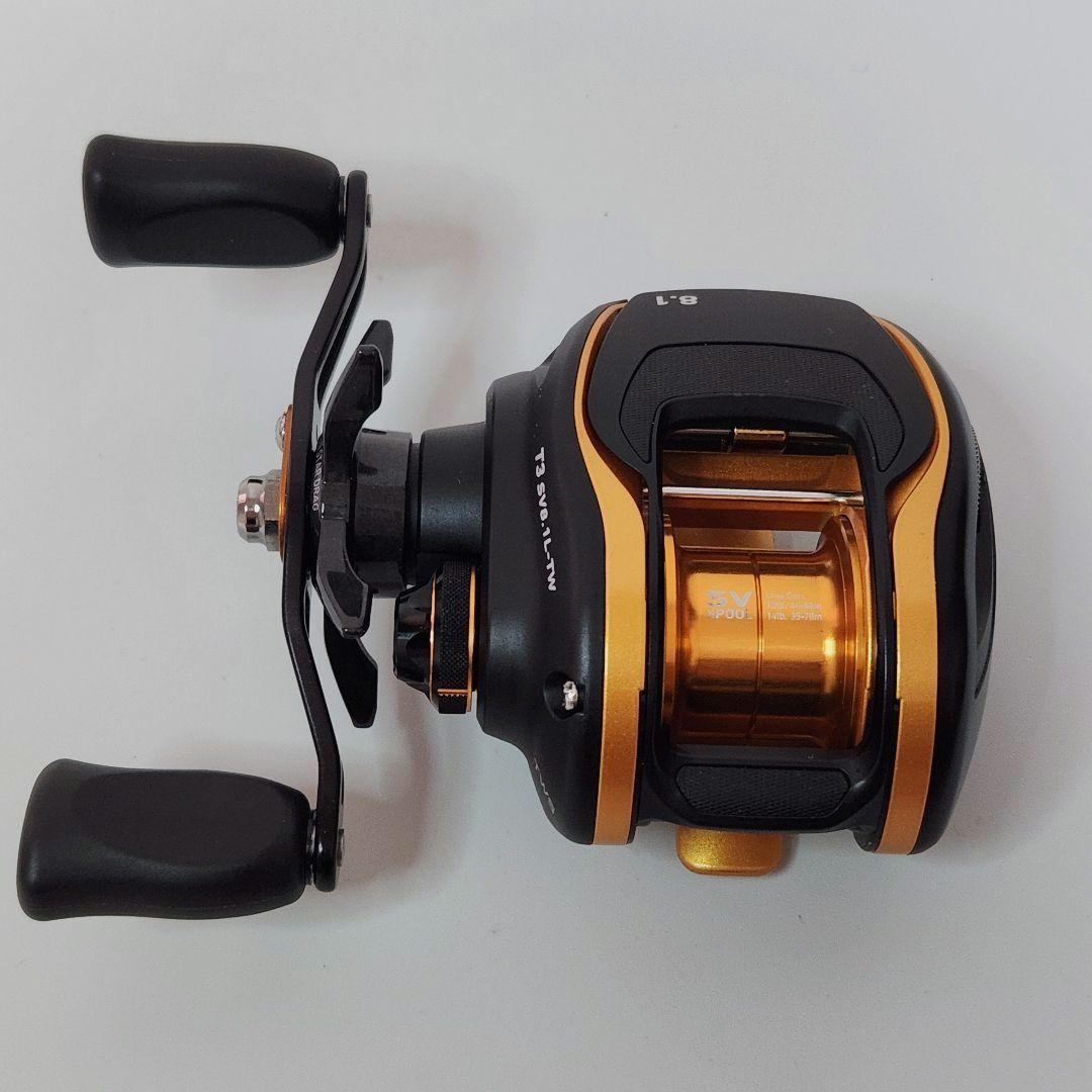 DAIWA T3 SV 8.1Ｌ-TW 極美品 スペアパーツ付