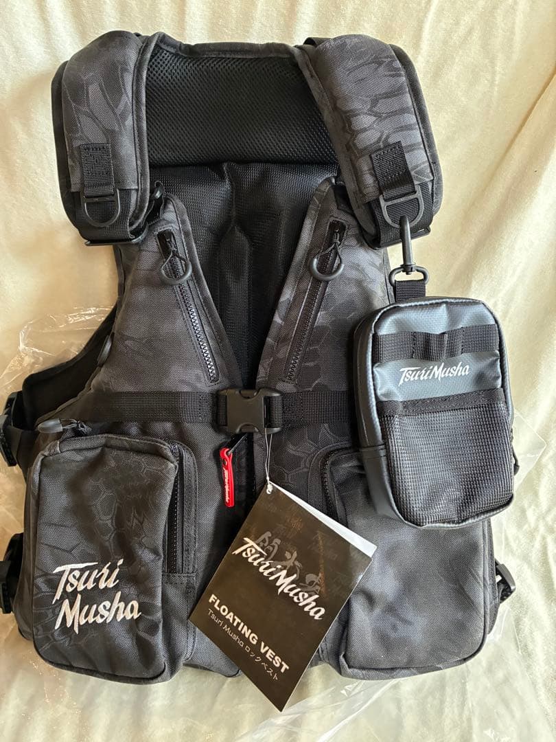 釣武者　ロックベスト　未使用　断捨離