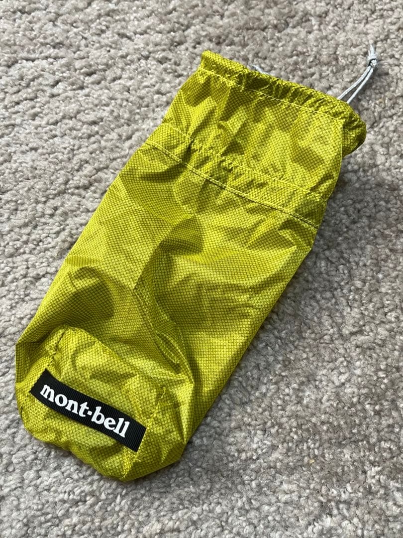 【未使用】モンベル U.L.サイクルレインジャケット 男女兼用 Mサイズ