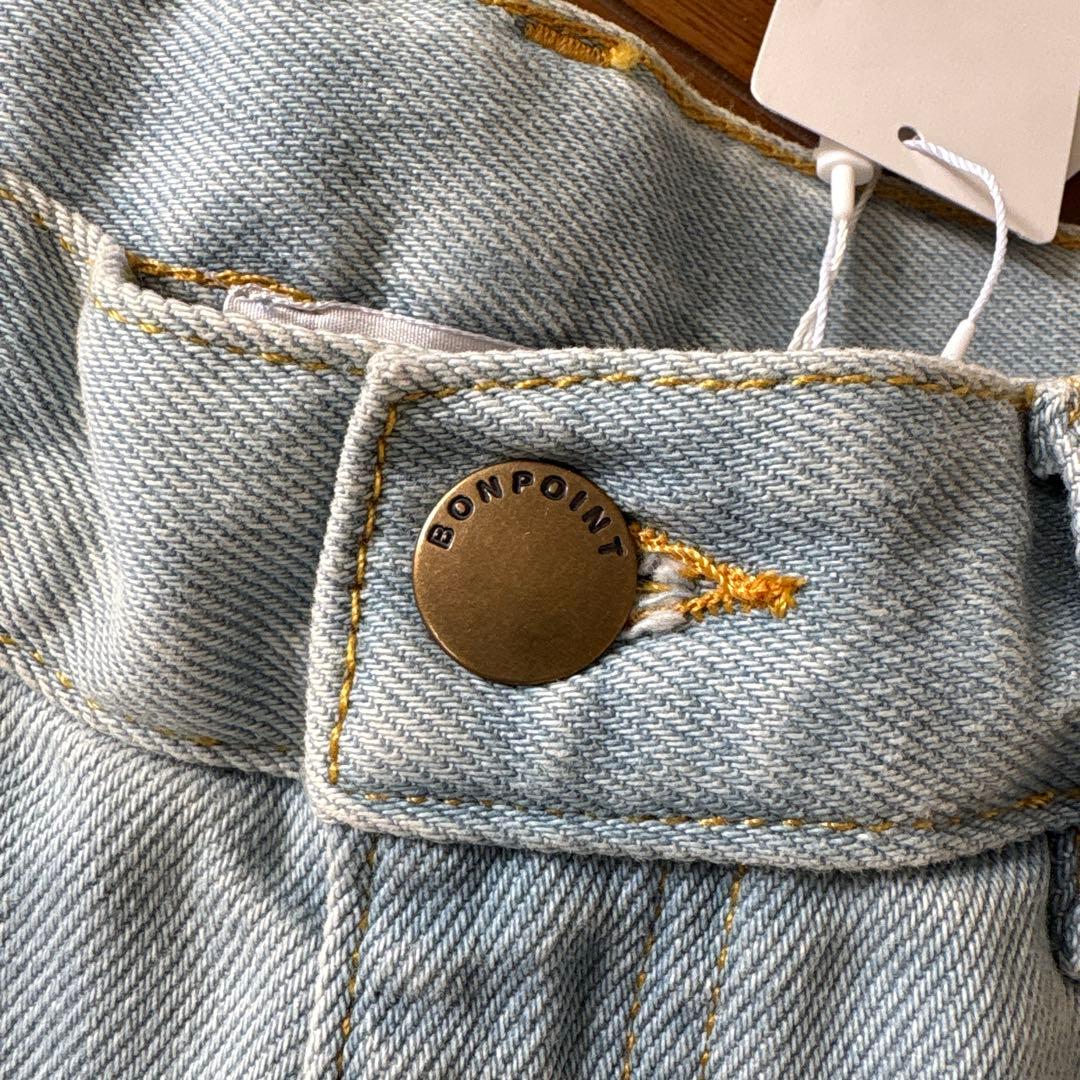 【新品】Bonpointボンポワン デニムパンツ　ブルージーンズ　10A