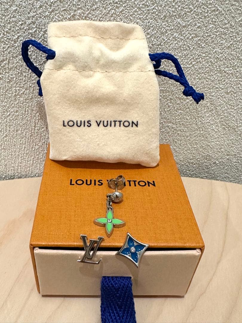 ルイヴィトンピアス ブックルLVサンライズ M00657