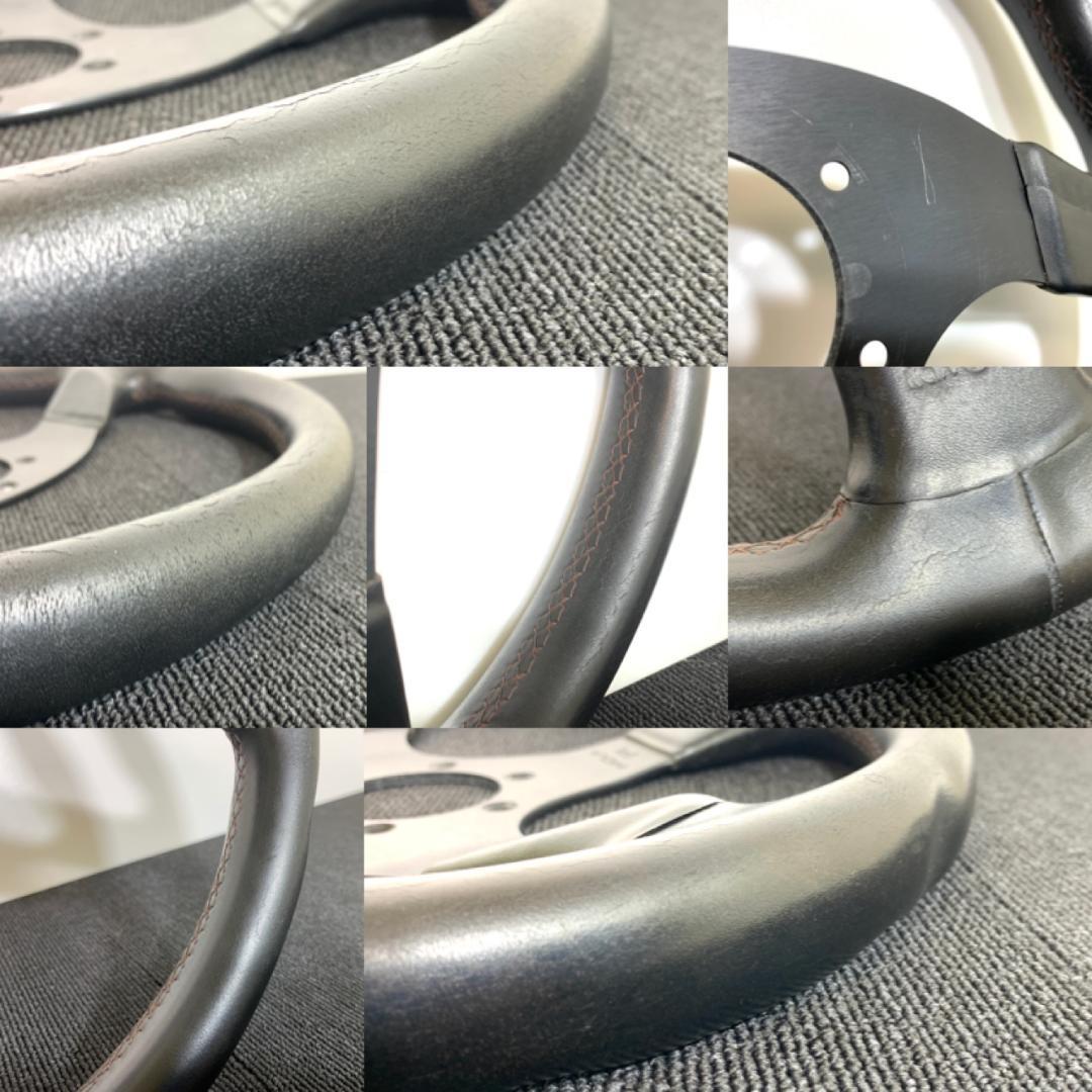 イタルボランテ イモラ R ステアリング 35Φ 95年製 レザー 当時物 旧車