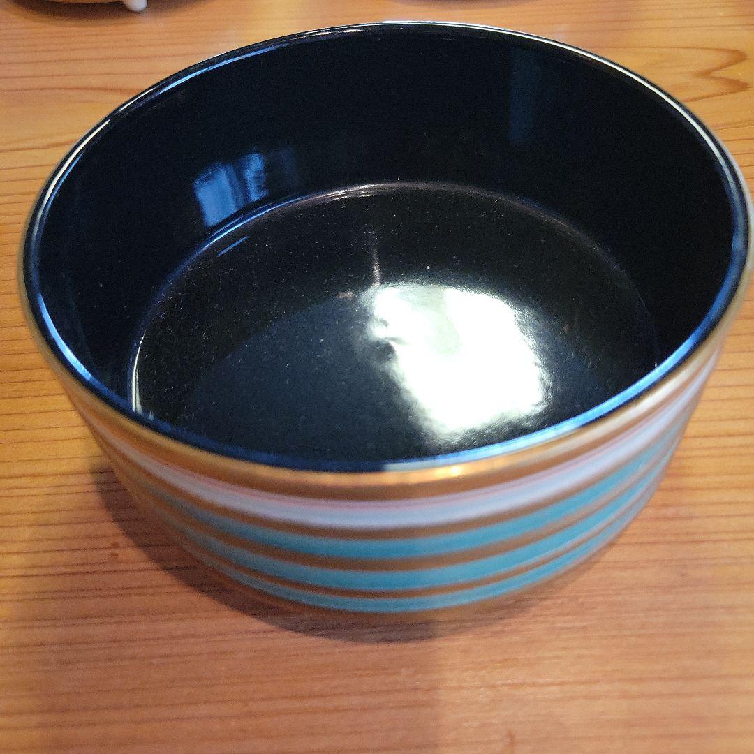 金彩 金輪線 陶器 焼物 器 8客 おまけ2客