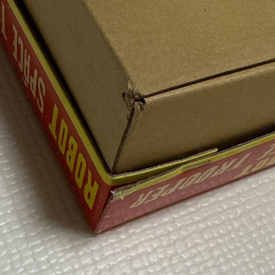 ロボット スペーストルーパー 赤　ブリキロボット