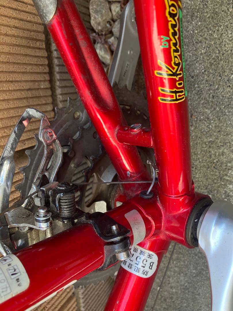 ケルビム　Cherubim レッド　ランドナー　フレーム　付属品あり　値下げ