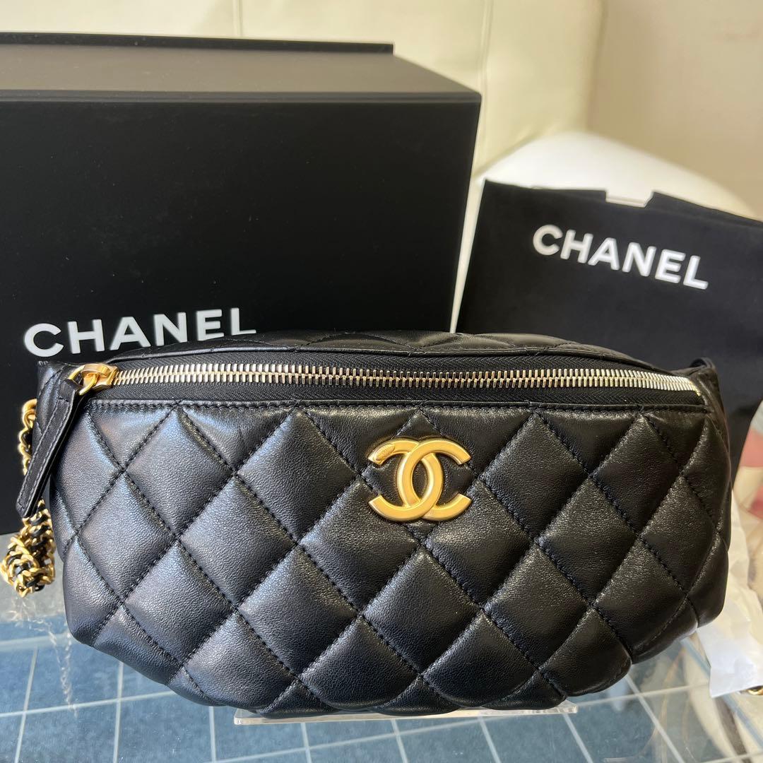 CHANELマトラッセ2025春夏コレクション新作ウエストバッグ