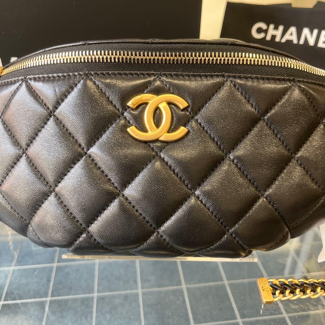 CHANELマトラッセ2025春夏コレクション新作ウエストバッグ