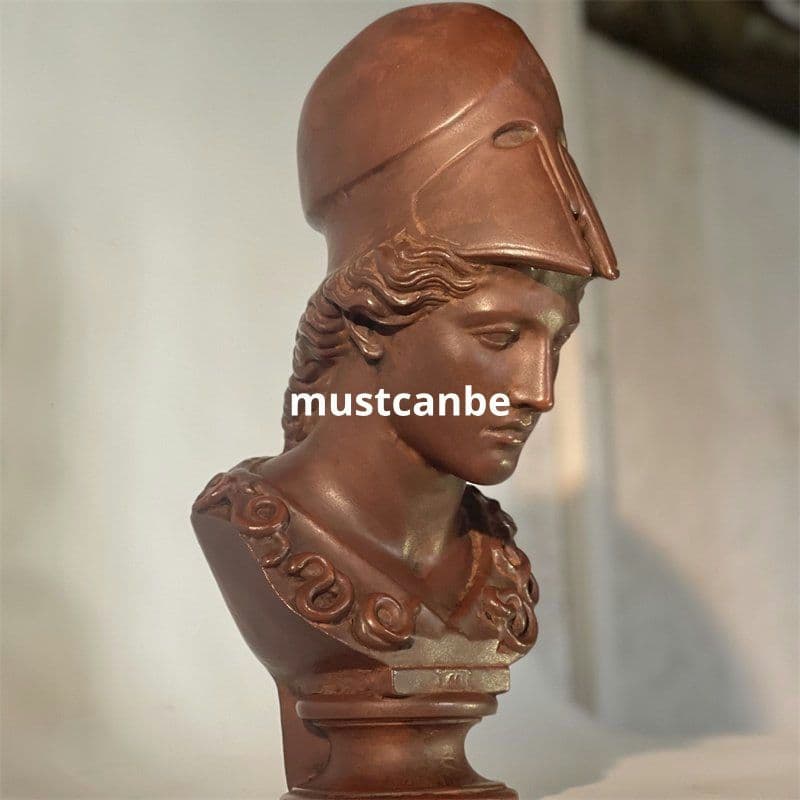 石像 アテナ像 知恵女神 リビング 玄関書斎 デスク 装飾品 工芸品 美術品置物