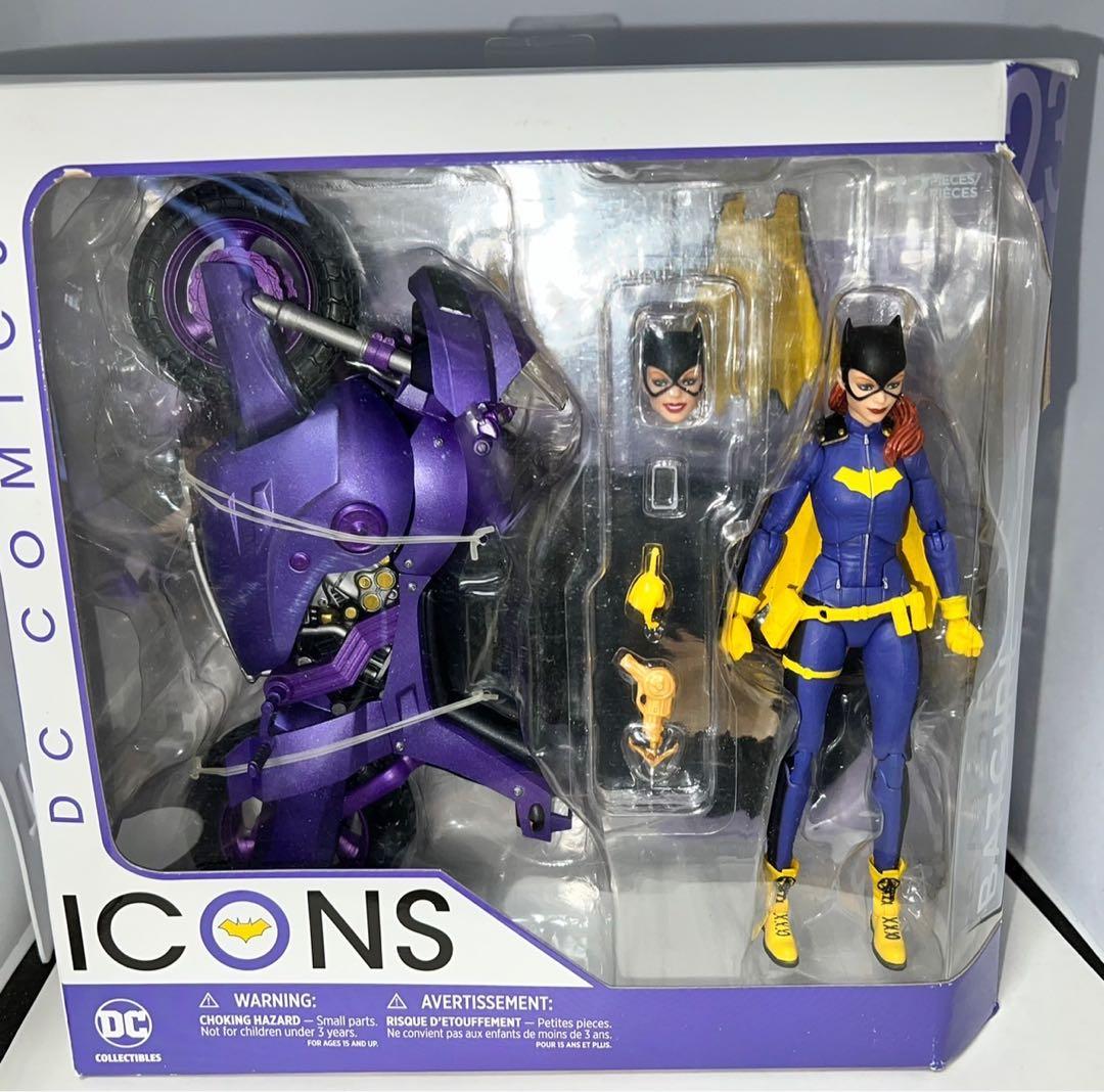 アイコンズＤＸ バットガール＆バイク バットガール バーンサイド版