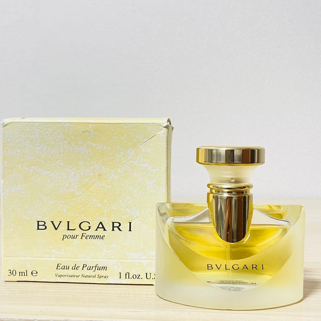 新品未使用 ブルガリ プールフェム オーデパルファム 30ml