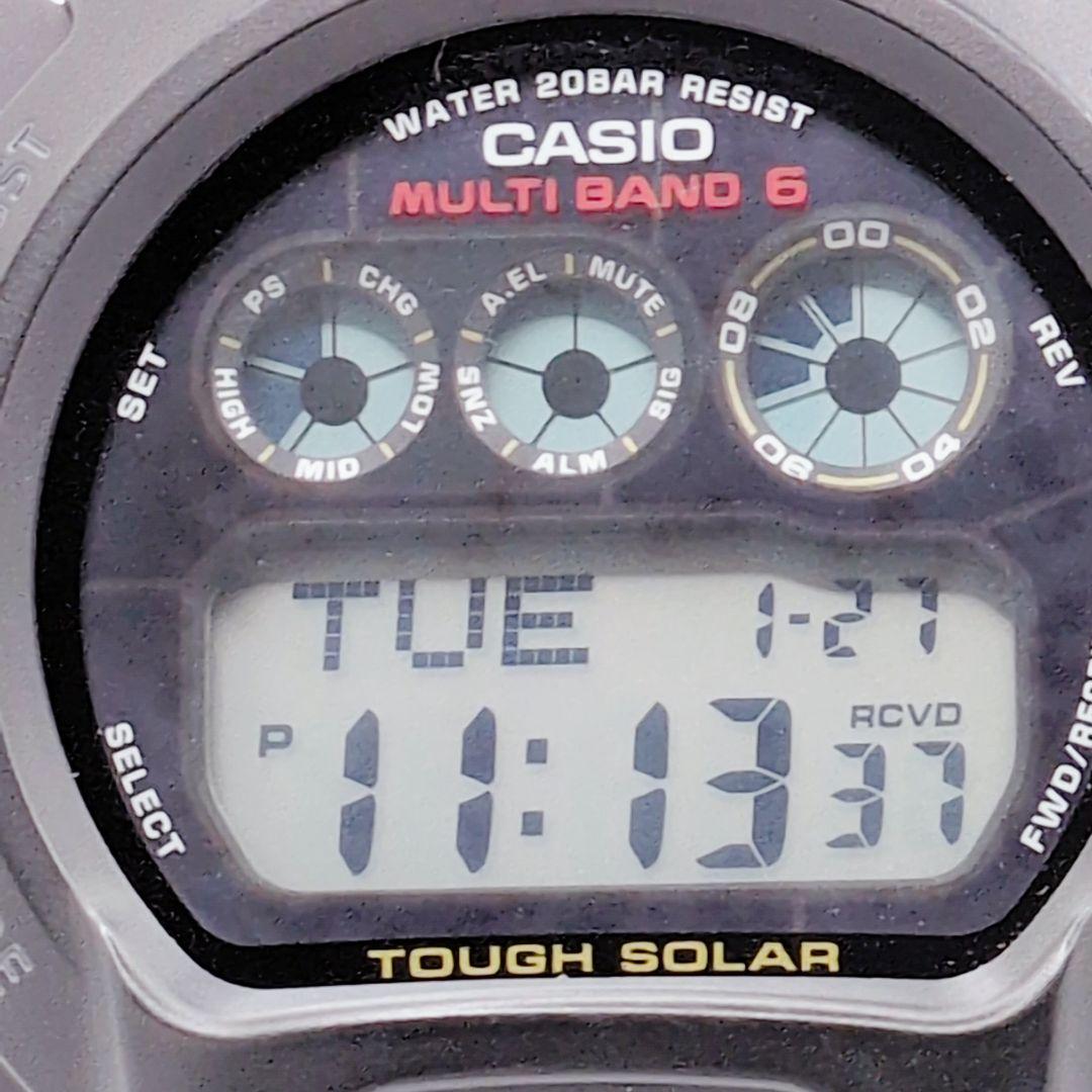 CASIO G-SHOCK GW-6900-1JF 電波ソーラー 稼働品