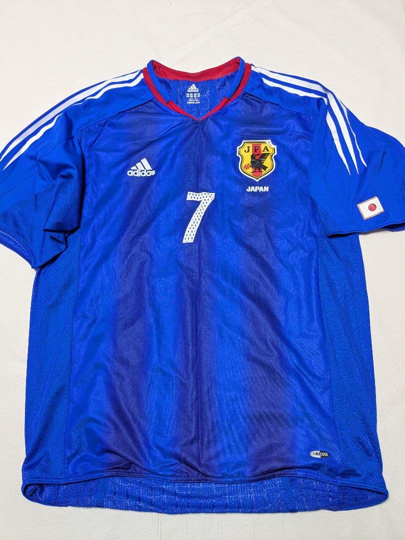 アディダス サッカー 日本代表 2004 レプリカユニフォーム 中田英寿 ホーム
