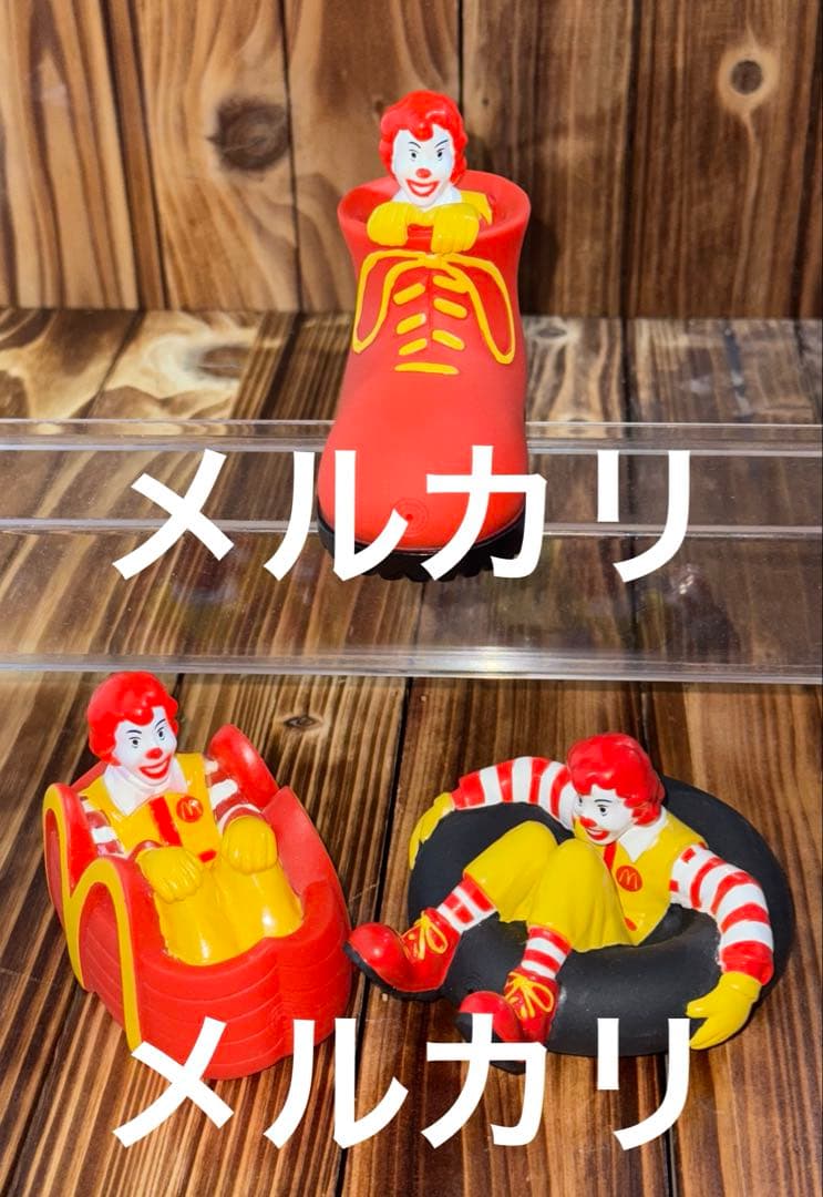 アメトイ マクドナルド ミールトイ ロナルド フィギュア ソフビ フルコンプ