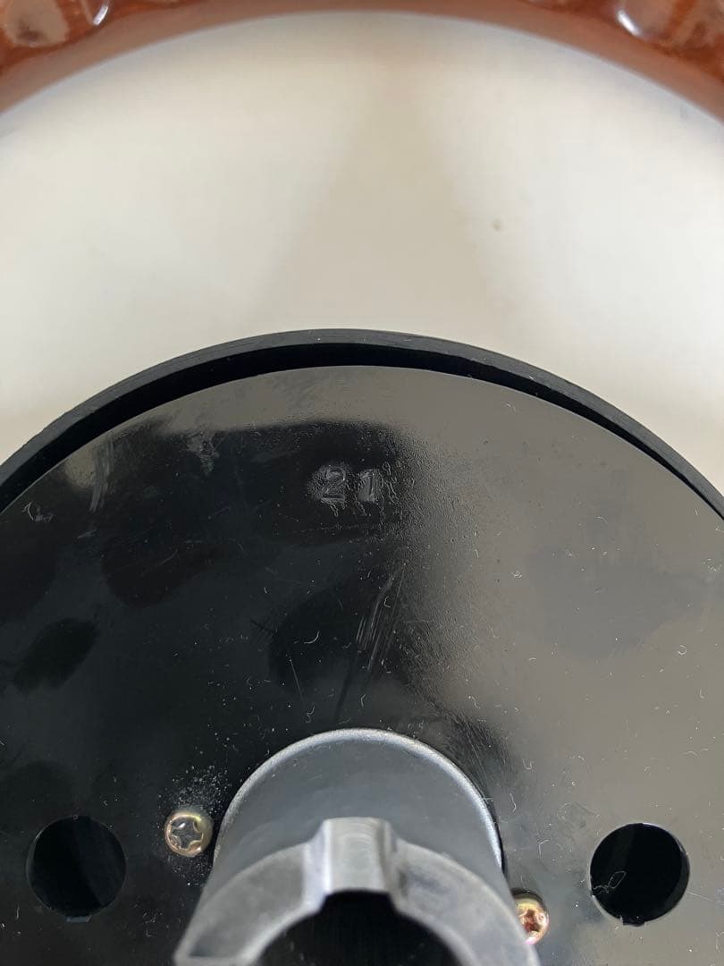 イタルボランテ italvolanti ウッド ステアリング 350mm