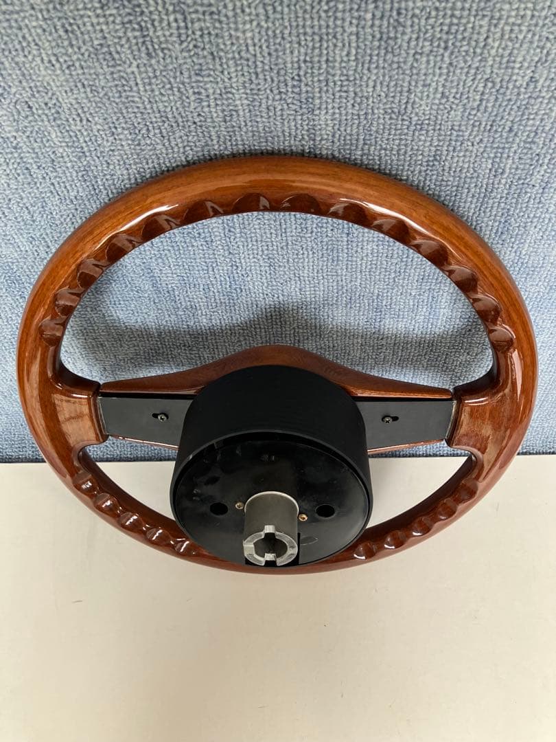 イタルボランテ italvolanti ウッド ステアリング 350mm