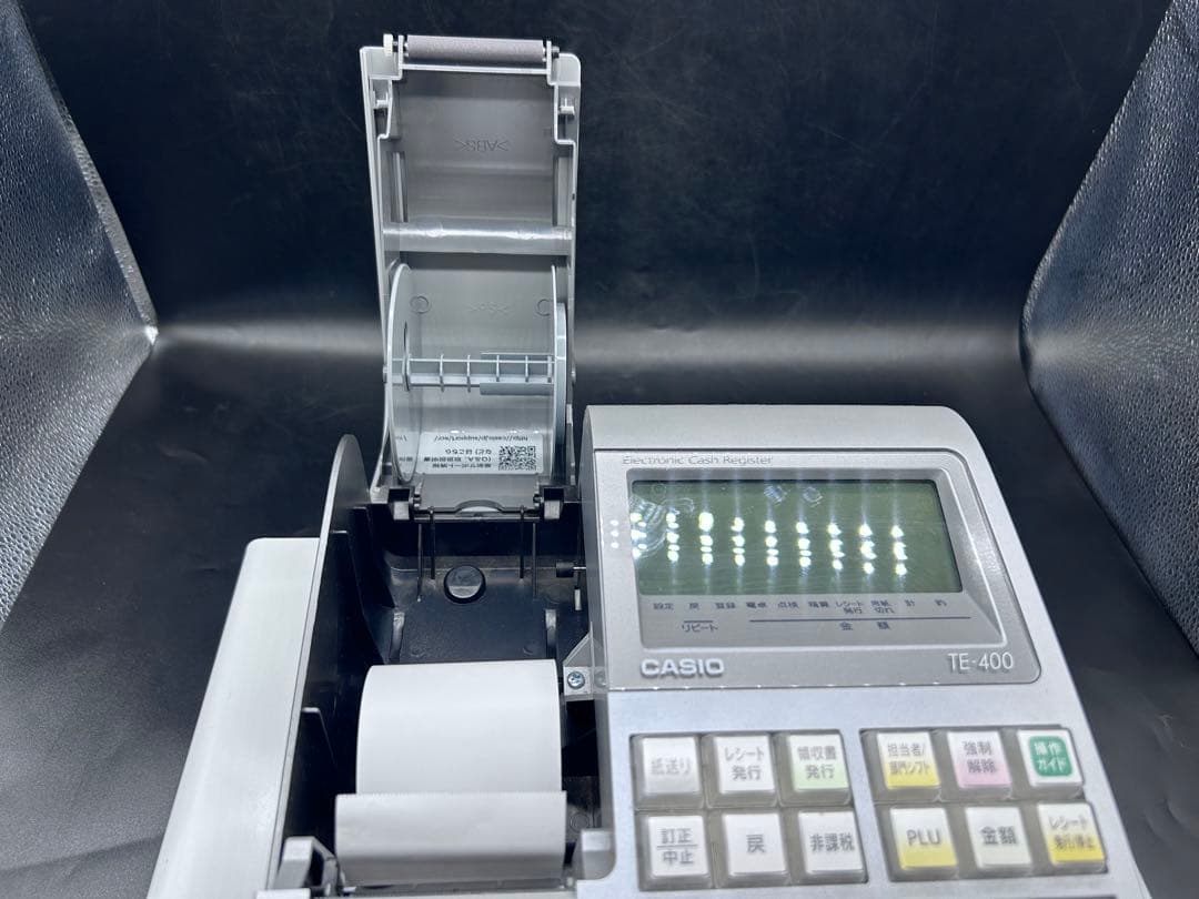 CASIO TE-400 電子レジスター カシオ ドロア分離型　-398