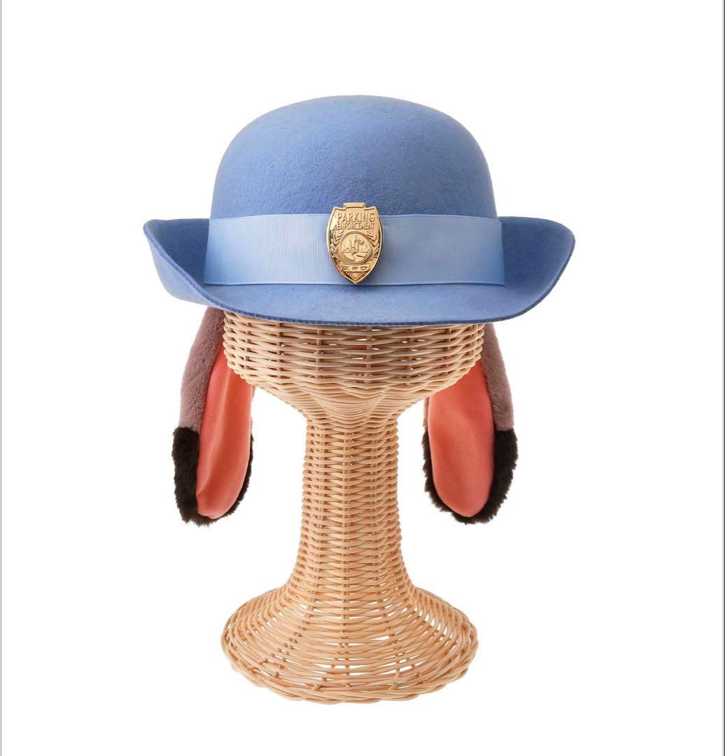 ジュディ・ポップス　帽子　ハット　ブルー　ディズニーストア　ズートピア2