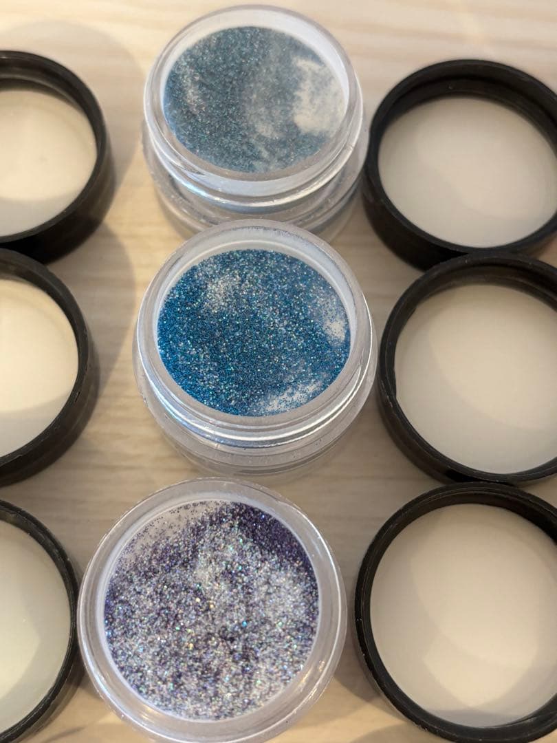 ネイルスカルプ　ラメグラデーションパウダーまとめ売り