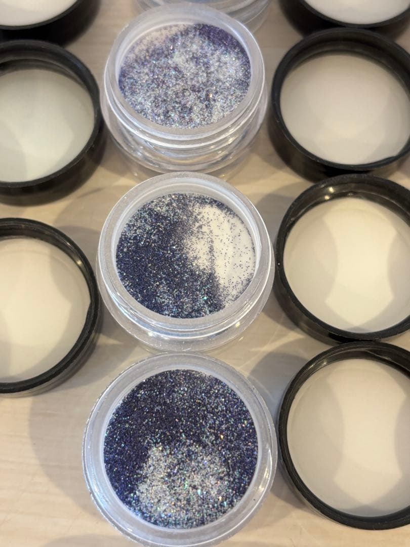 ネイルスカルプ　ラメグラデーションパウダーまとめ売り