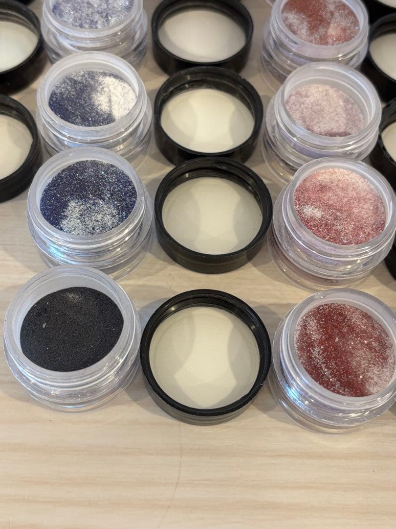ネイルスカルプ　ラメグラデーションパウダーまとめ売り