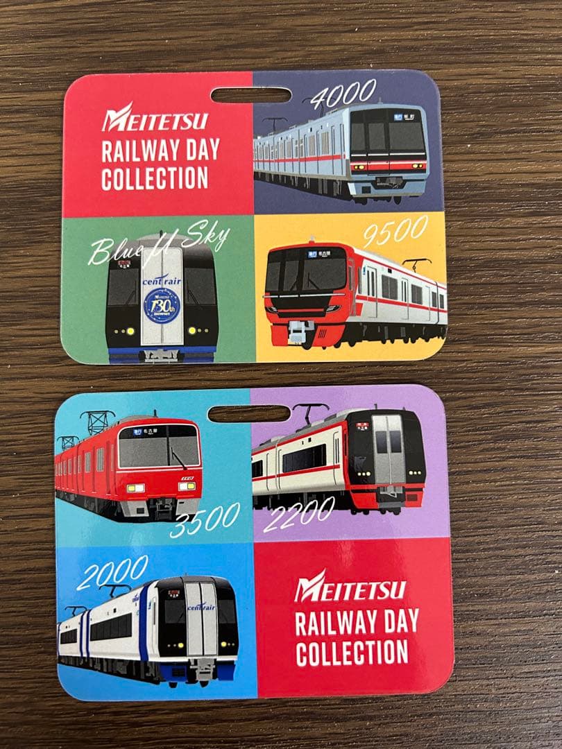 名鉄コレクション3枚　系統板マグネット