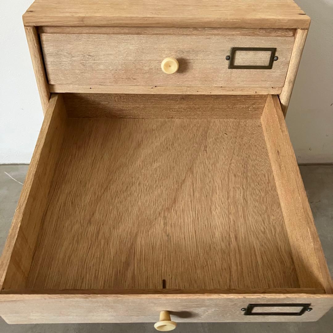 レトロ　アンティーク　古道具　古家具　剥離家具　ストリップド　抽斗　引き出し