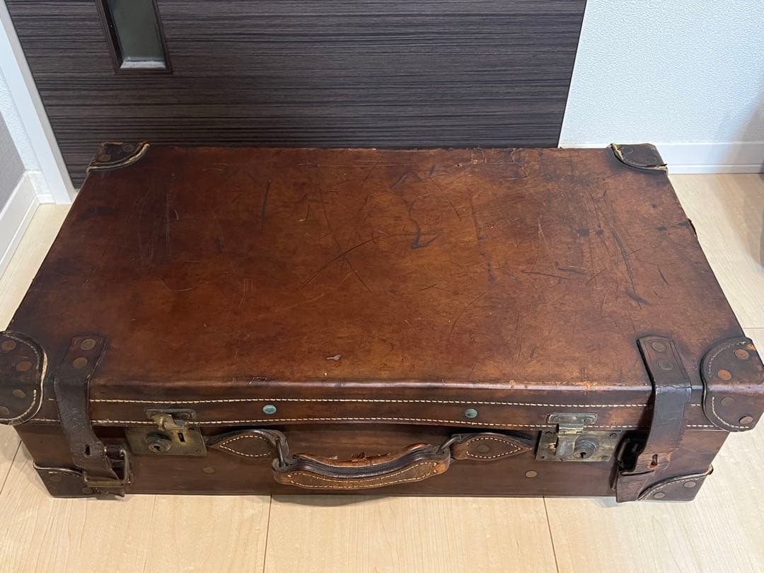 ヴィンテージ アンティーク トランク ケース　ビッグサイズ