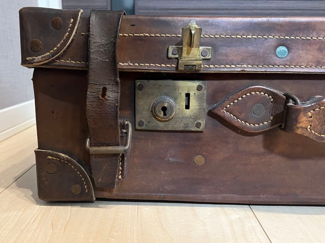 ヴィンテージ アンティーク トランク ケース　ビッグサイズ