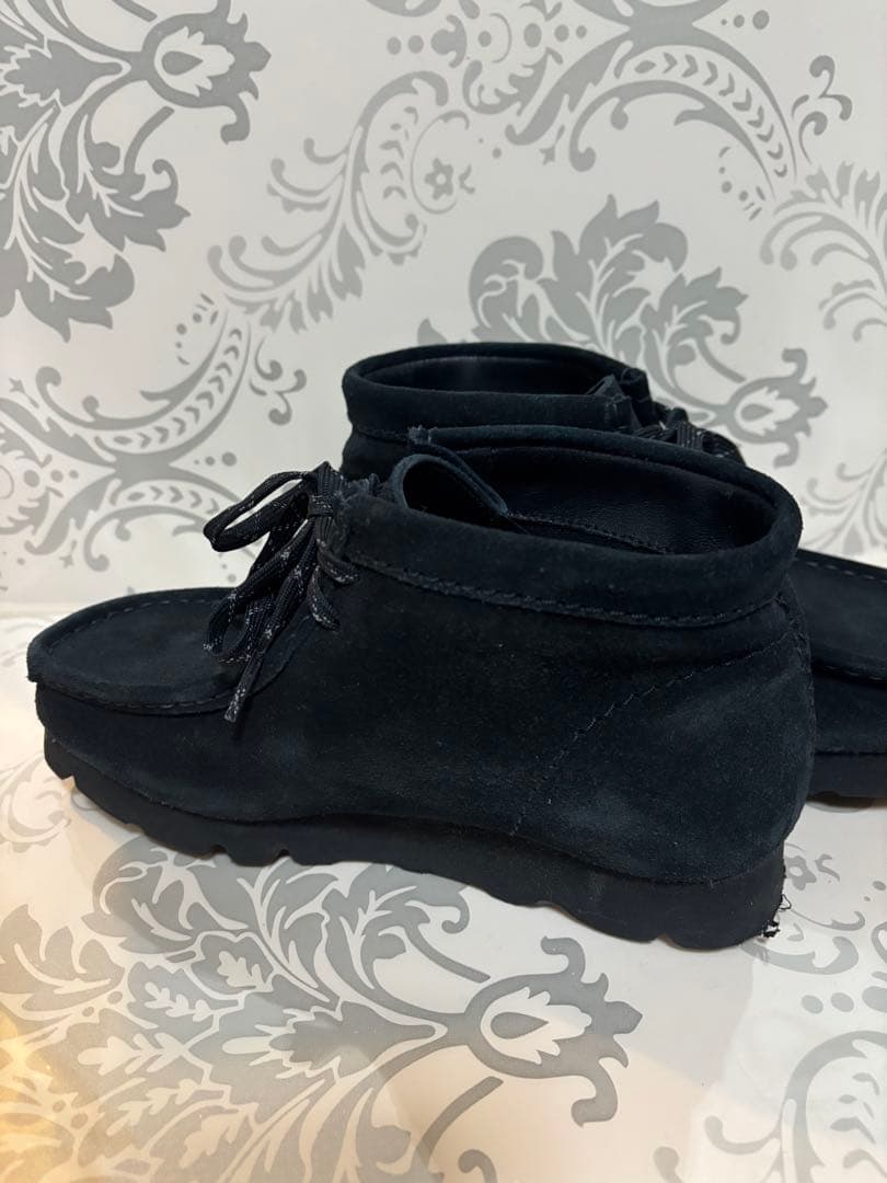 【Clarks】 クラークス ワラビーブーツ ゴアテックス ブラック 防水