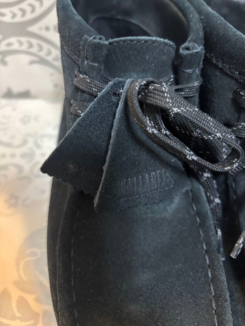 【Clarks】 クラークス ワラビーブーツ ゴアテックス ブラック 防水