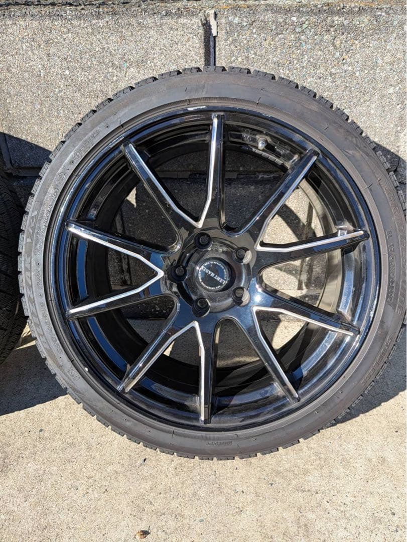 横浜市　225/40R18 スタッドレス　タイヤホイールセット　レクサスISなど