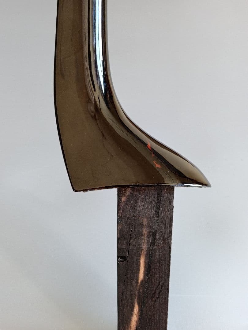 盛嶋開鐘写 名工内間直樹氏作 八重山黒木