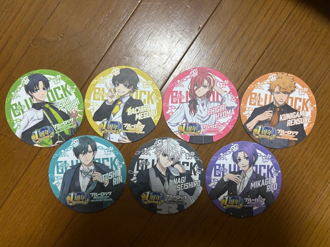 ブルーロック コースター　非売品　全7種