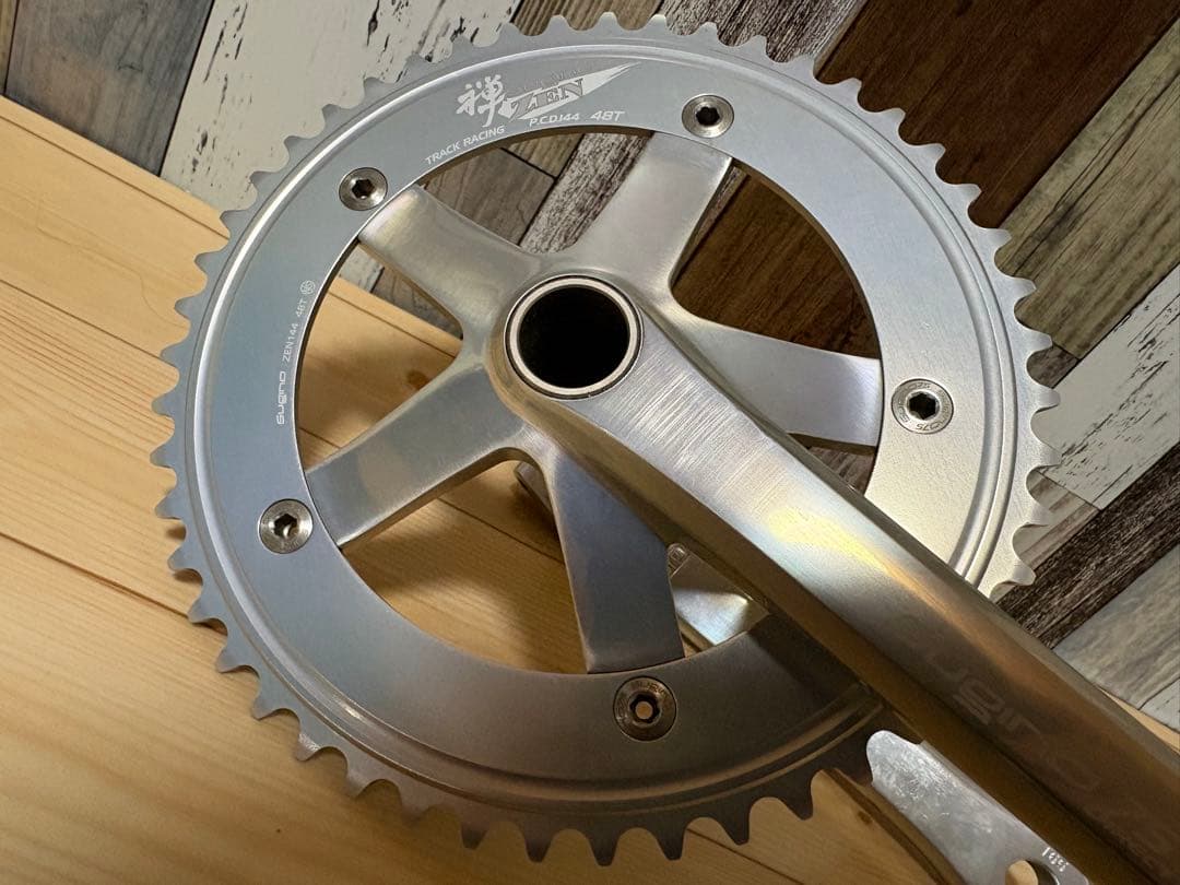 ★ SUGINO SG75 DD2 シルバー 165mm 48T