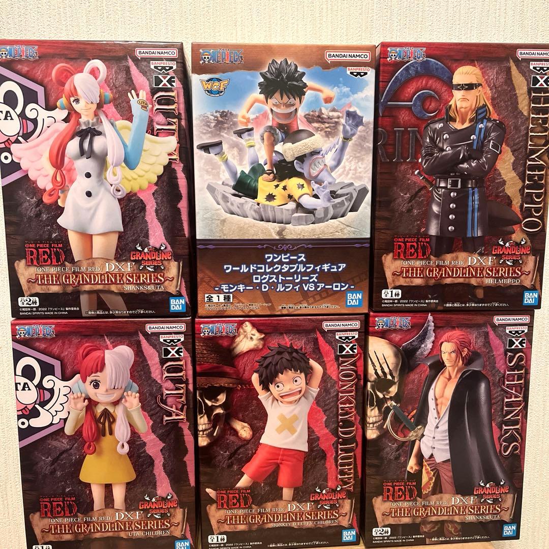 【アミューズメント専用景品】ワンピースフィギュア6体セット