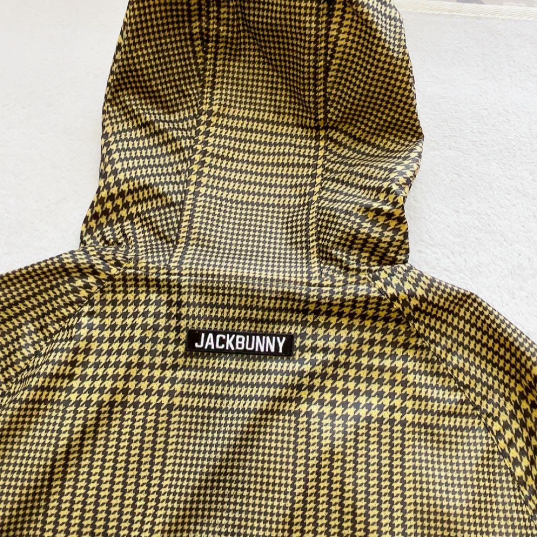 極美品　ジャックバニー　千鳥　グレンチェック　パーカー　ジャケット L　撥水