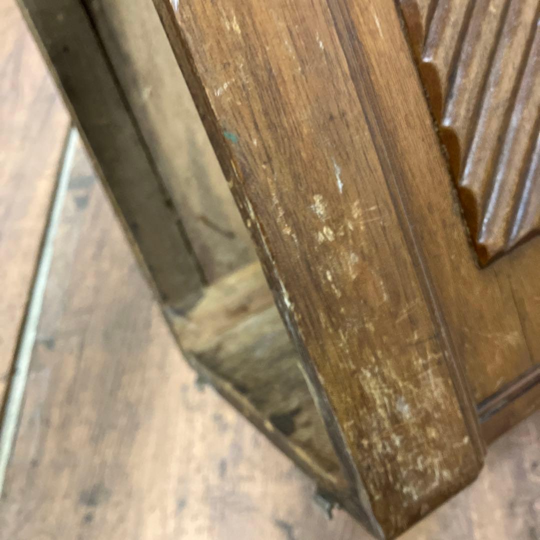 A-壁 昭和レトロ 木製ミシンケース ミシンカバー 収納ボックス 道具箱 木箱蓋