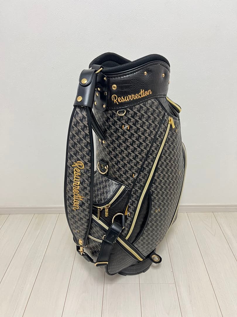 【本日大幅値引き】レザレクション　金田久美子プロ限定モデルキャディバッグレア
