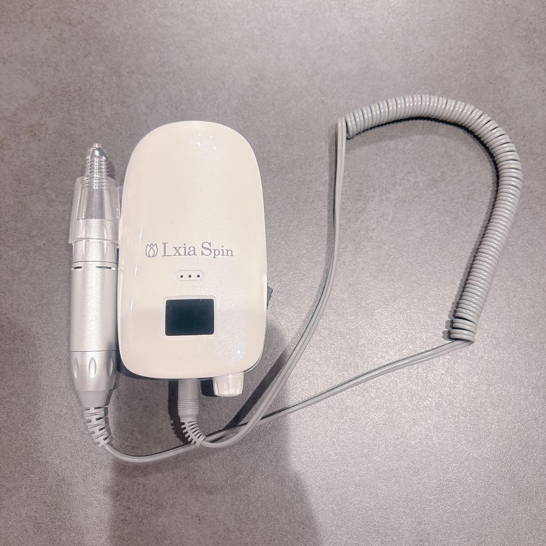 【こころ】PREGEL レクシアスピン ネイルマシーン　ホワイト