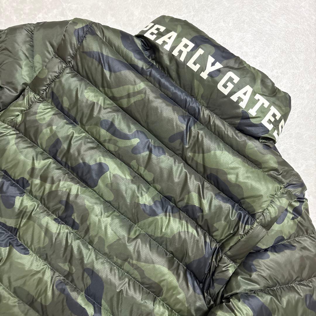 パーリーゲイツ★PERTEX®★カモフラ柄★ダウンジャケット【レディース 0（S