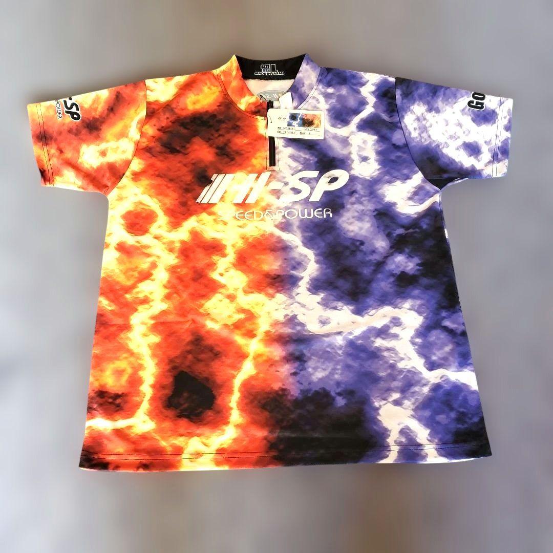 【ハイスポーツ】GO-H044 VOLCANO　メンズ　L　ボウリングウェア